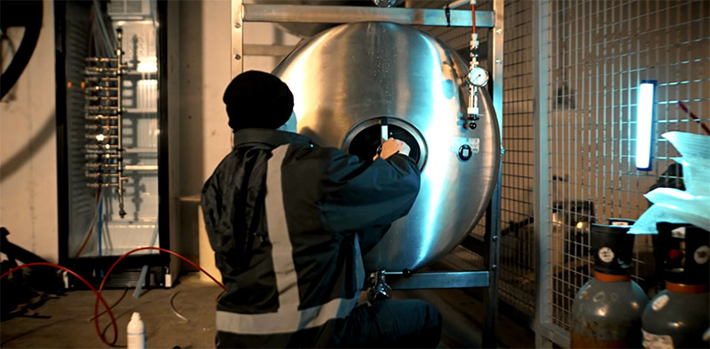 Installation d&rsquo;un Tank à bière